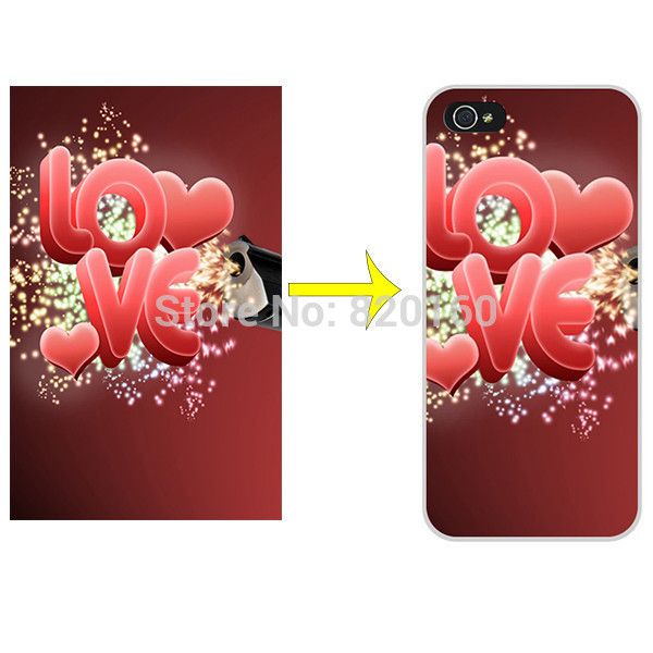 Für iPhone 13 12 11 PRO XS MAX MINI XR X 6 6S 7 8 PLUS DIY Custom Design Kundenspezifisches Druck TPU-Abdeckungsfall
