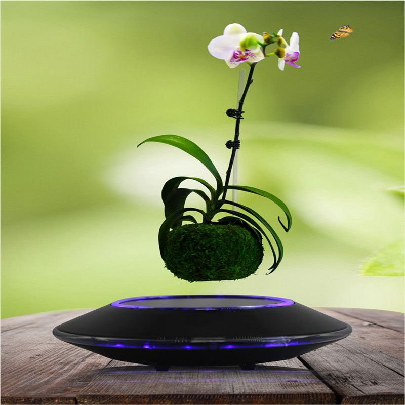 2021 Levitating Plant Pots With UFO Base Decorative Air Bonsai