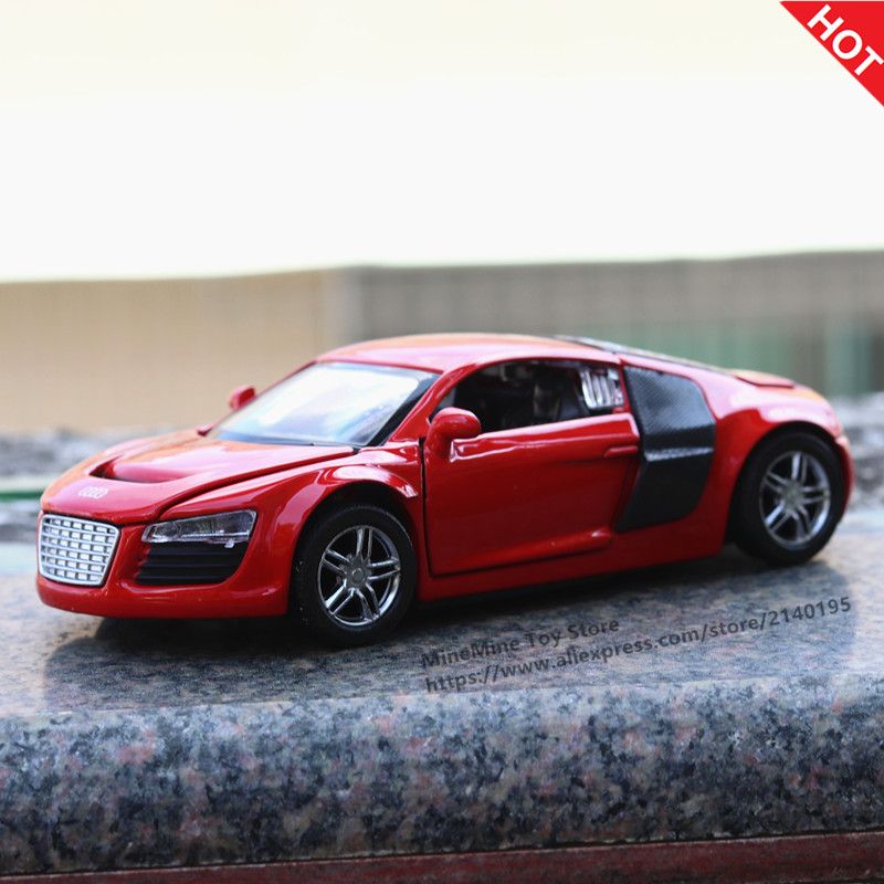 Acheter Mini Auto 132 Audi R8 Modèle En Métal Alliage Retirer