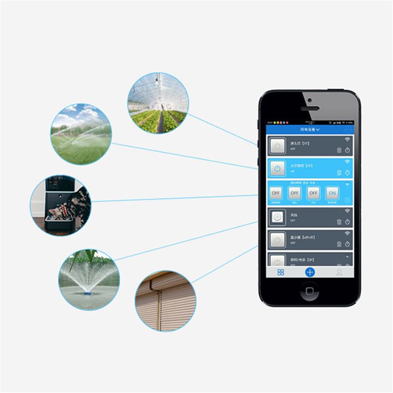 Sonoff G1 Wifi Switch Gprs Remote Control Gsm Mobile Phone Sonoff G1 Wifi Switch Gprs Remote Control Gsm Mobile Phone Controller Water Pump Lights For Outdoor Use Home Automation System Security