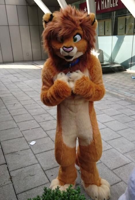 oisk brown lion mascot costume halloween christmas the christmas list movie online