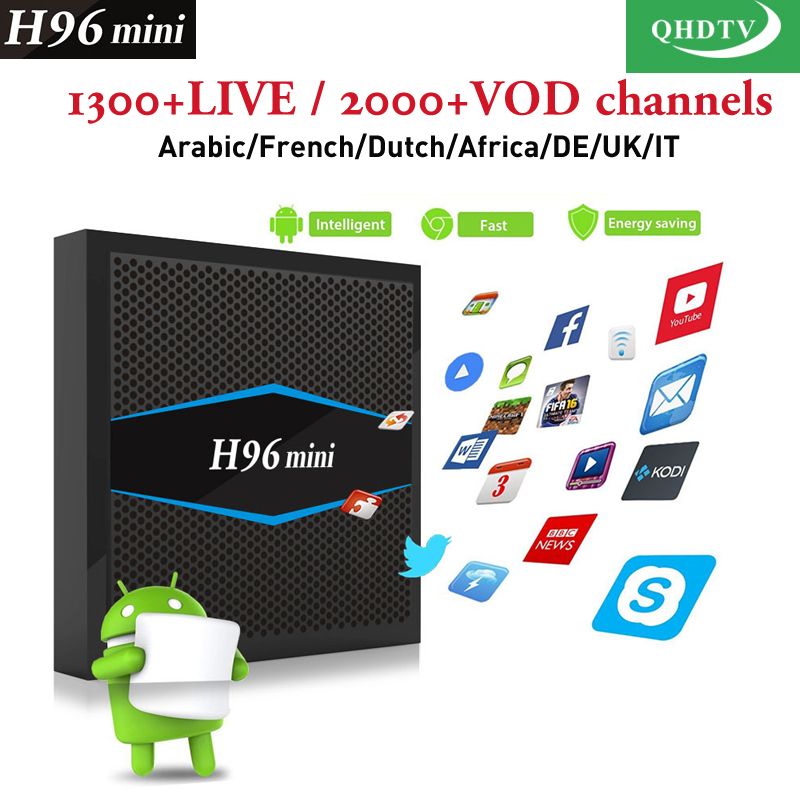 Android7.1 TVbox H96mini 2+16G install QHD