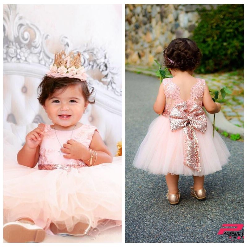 blush baby dress