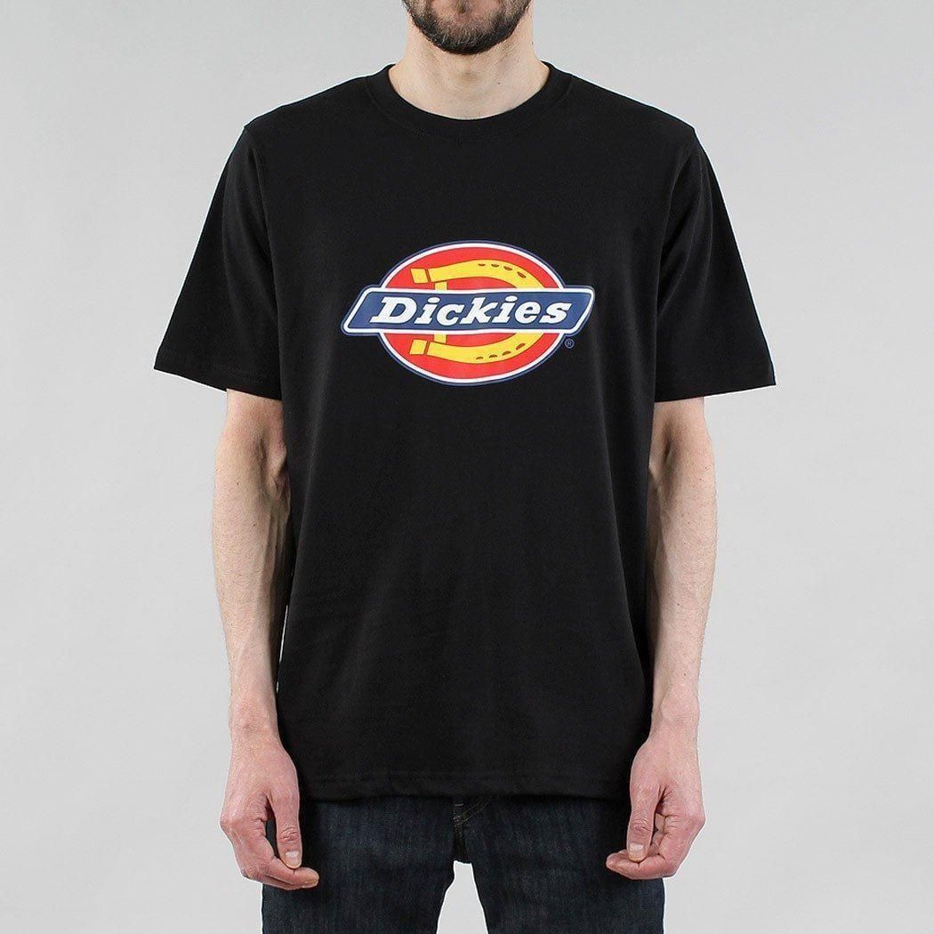 Dickies Men/'s New Horseshoe Logo Short Sleeve Regular Fit T-shirt Black