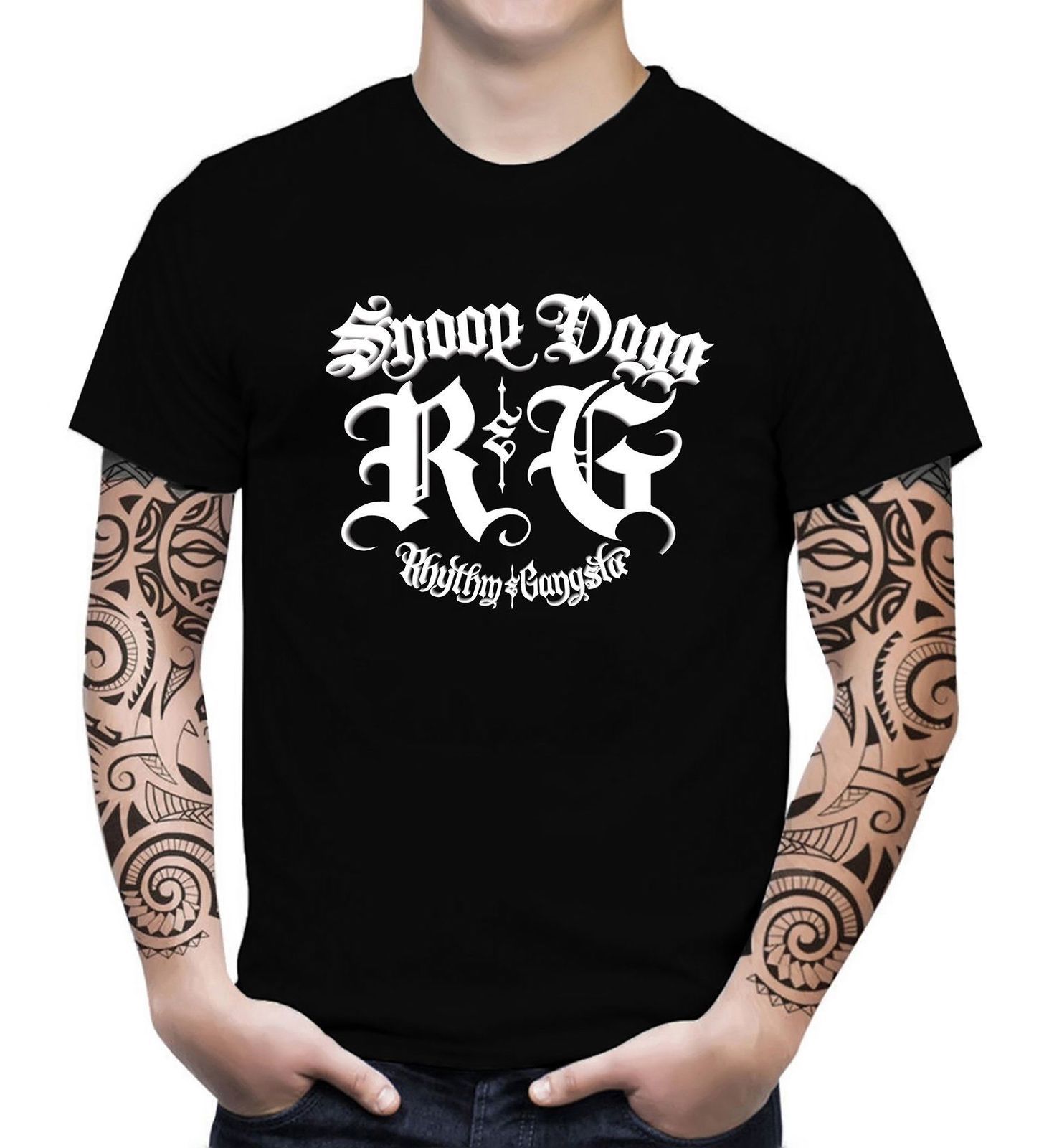 snoop dogg t shirt r g rhythm gangsta 3d logo american rap hip hop