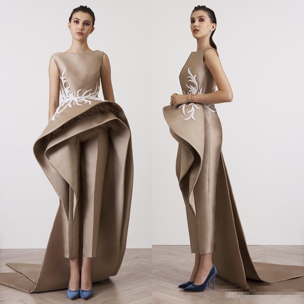 jumpsuit with overskirt