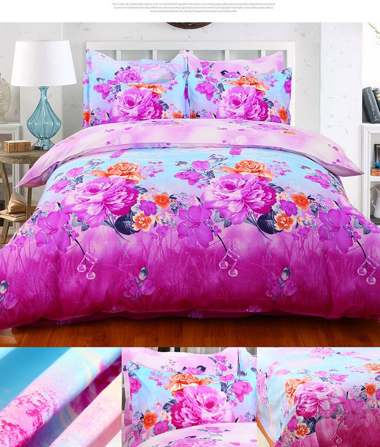 Comforters Bedding Sets Pink Fl, Bright Pink Bedding Sets