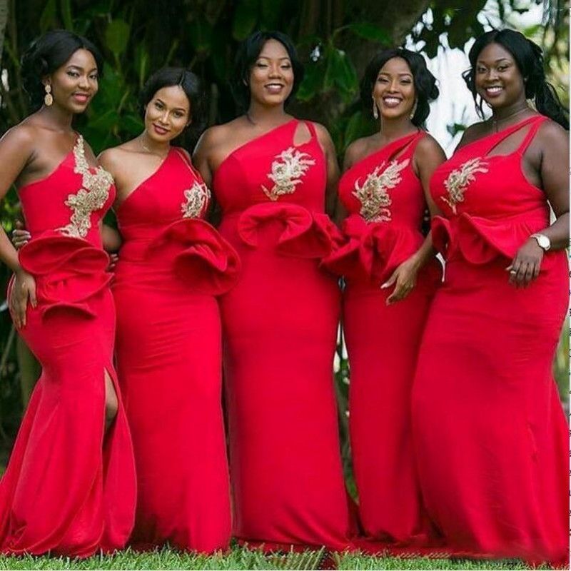 peplum bridesmaid dresses