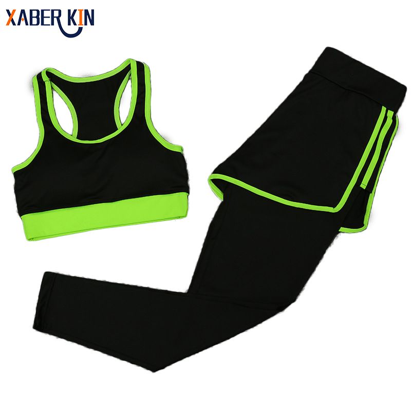 2020 Women Yoga Fitness Sports Sets Gym Workout Sportswear Tracksuits