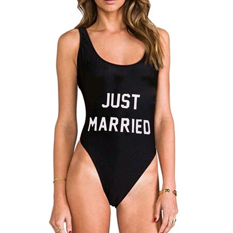 just married swimsuit