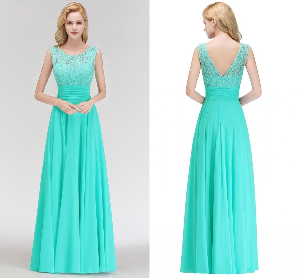 turquoise and gold bridesmaid dresses