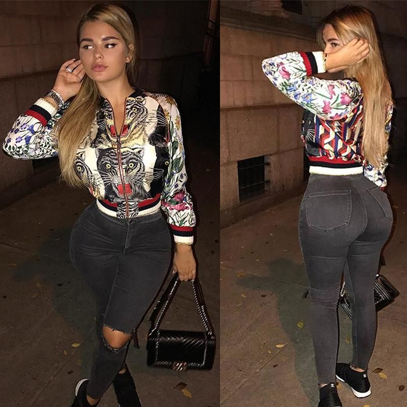 2017 Women Spring Autumn Long Sleeve Coat Fashion African