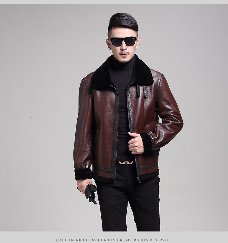 2019 Luxury Fashion Leather Coats Lapel Neck 2018 Top Quality Winter 2019 Luxury Fashion Leather Coats Lapel Neck 2018 Top Quality Winter Jackets Windbreaker Goat From Zhiyuandress 812 19 Dhgate Com