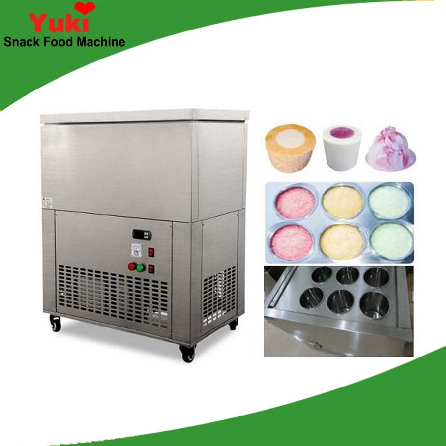 Commercial 6 Barrels Snow Ice Cream Freezer Snow Ice Machine Commercial Electric Freezer