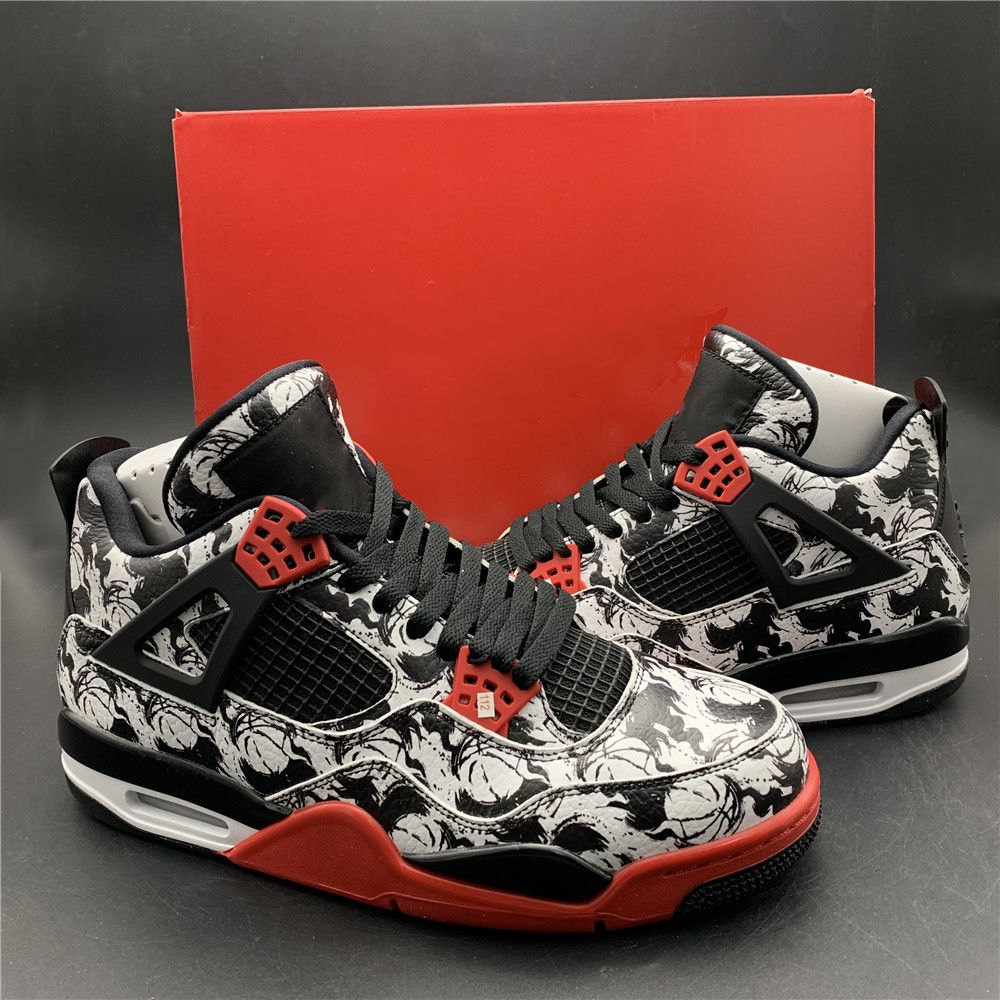 black fire red 4s