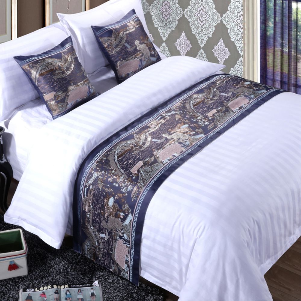 Luxury Double Layer Bedspread Bed Runner Throw Bedding Single Queen Tiger Hd Best Sabanas King Size