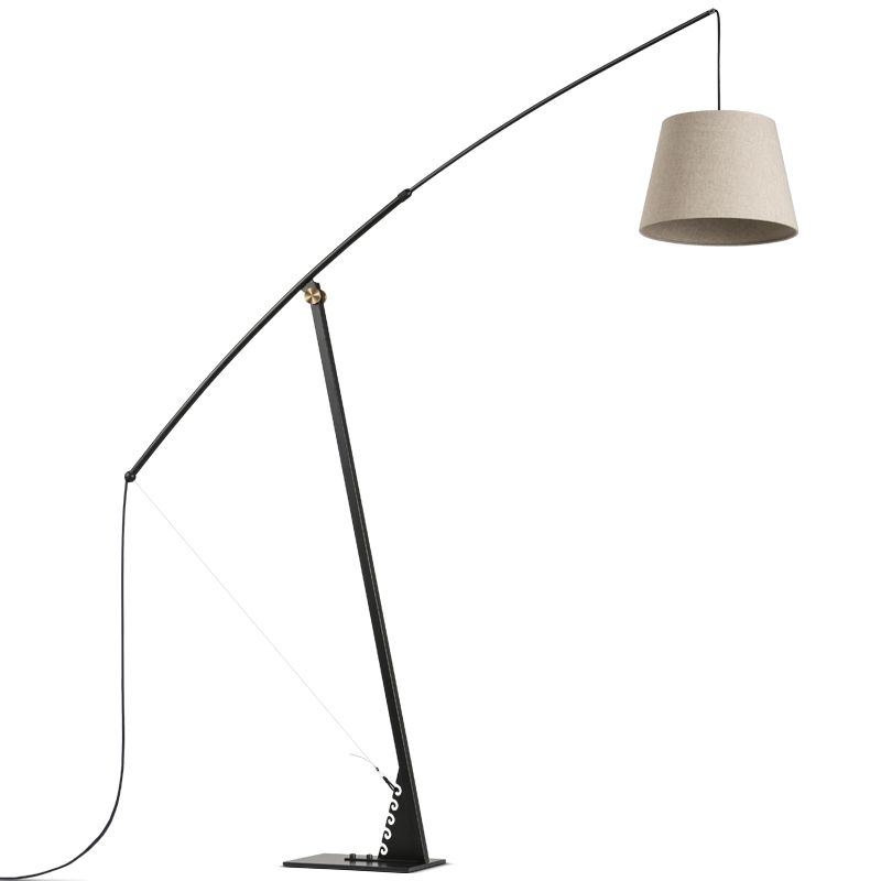 2019 Fishing Led Floor Lamps Post Modern Adjustable Long Arm 2019 Fishing Led Floor Lamps Post Modern Adjustable Long Arm Black White Color Lights Bedroom Living Room Decoration Luminaire From Dard