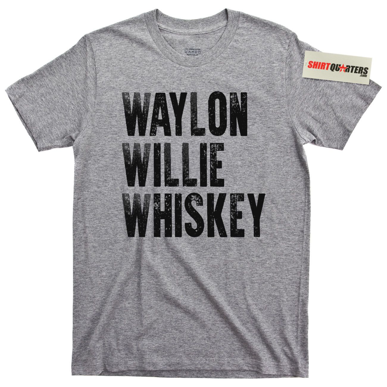 Waylon Jennings Outlaw White T-Shirt