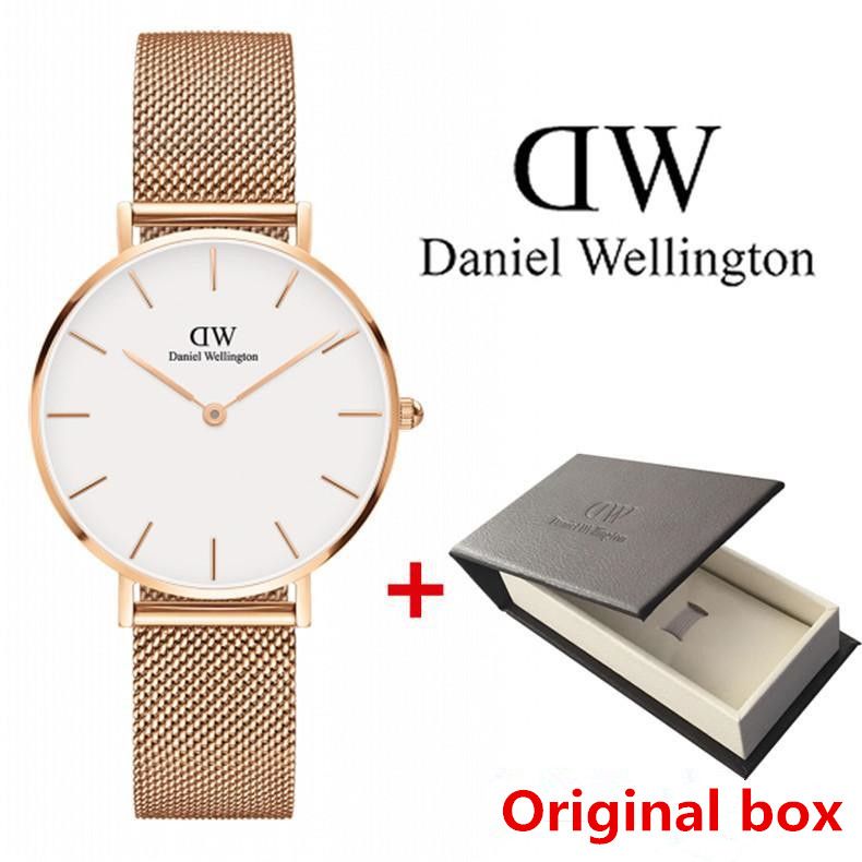 Dw 36mm Watch Montre Reloj De Mujeres Marca 2019 40mm Relogio Fino Cuarzo Hombres Femme Daniel Acero Relojes Wellington Correa ASc4q35jRL