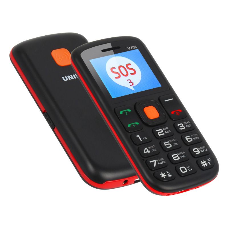 Best Uniwa V708 Original Mobile Phone Dual SIM Card Charging Cradle 2G