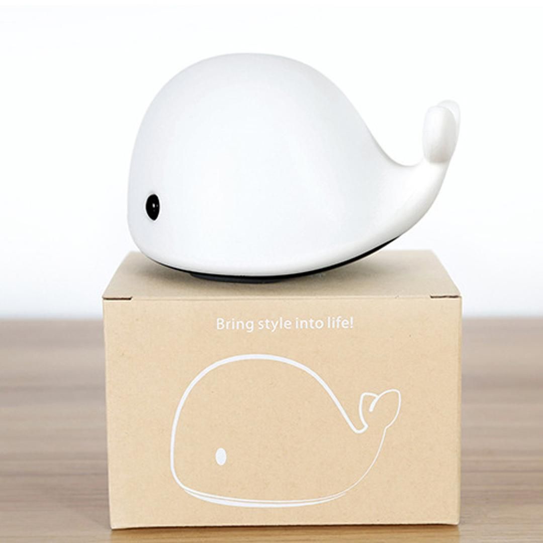 2018 Baby Room Led Night Lights Whale Cartoon Night Light Kids Bedroom Table Sleeping Lamps Children Christmas Lamp Gift From Grege $23 08