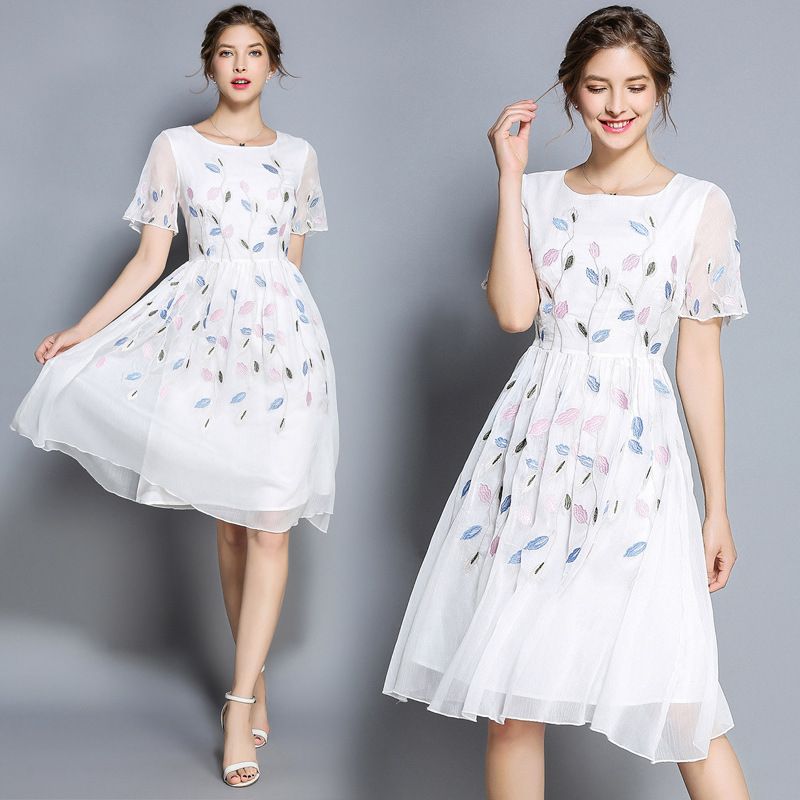 Holiday White Dress