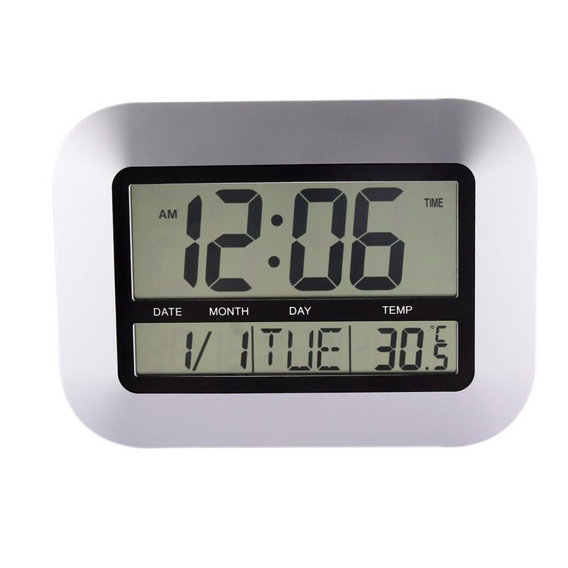 New Modern Life Beauty Digital Wall Clock With Indoor And Outdoor New Modern Life Beauty Digital Wall Clock With Indoor And Outdoor Temperature Good Gift Home Decoratin Round From