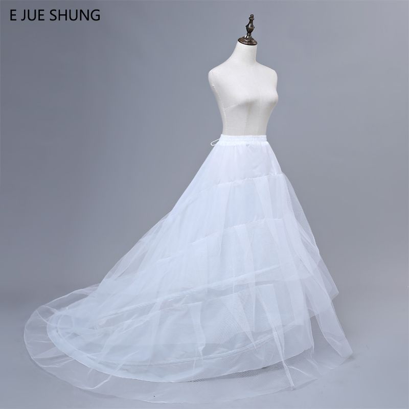 3-Styles Plus Size//Normal Size White Wedding Gown Petticoat Slip Underskirt