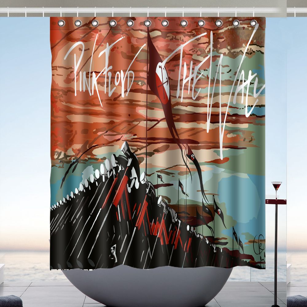 Pink Floyd 03 Design Shower Curtain Size 60 X 72 Inch Custom