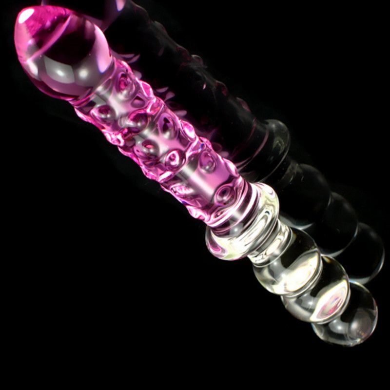 Sex Products Glass Dildos Female Masturbation Anus