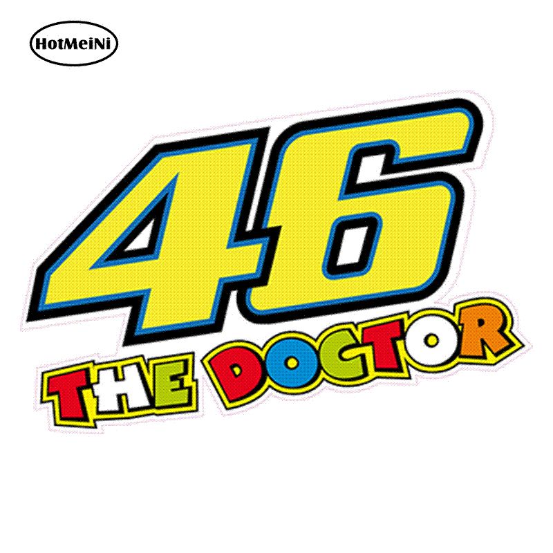 2018 3d number 46 valentino rossi moto the doctor sticker vr46 wheel