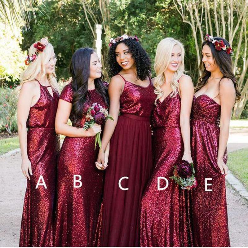 Burnt Orange Matron of Honor Dress