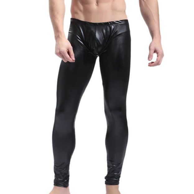 Damen Leggings Pink lange Sporthose stretch shiny Yoga Pants hauteng Glanz