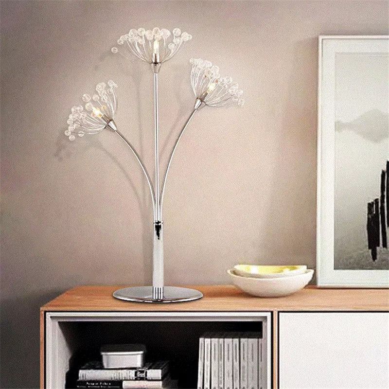 Simple Modern Crystal Table Lamp Luxury Light Creative Bedroom Bedside Marriage Wedding Room Decoration - Modern Crystal Table Lamps Simple Modern Crystal Table Lamp Luxury Light Creative Bedroom Bedside Marriage Wedding Room Decoration - Modern Crystal Table Lamps