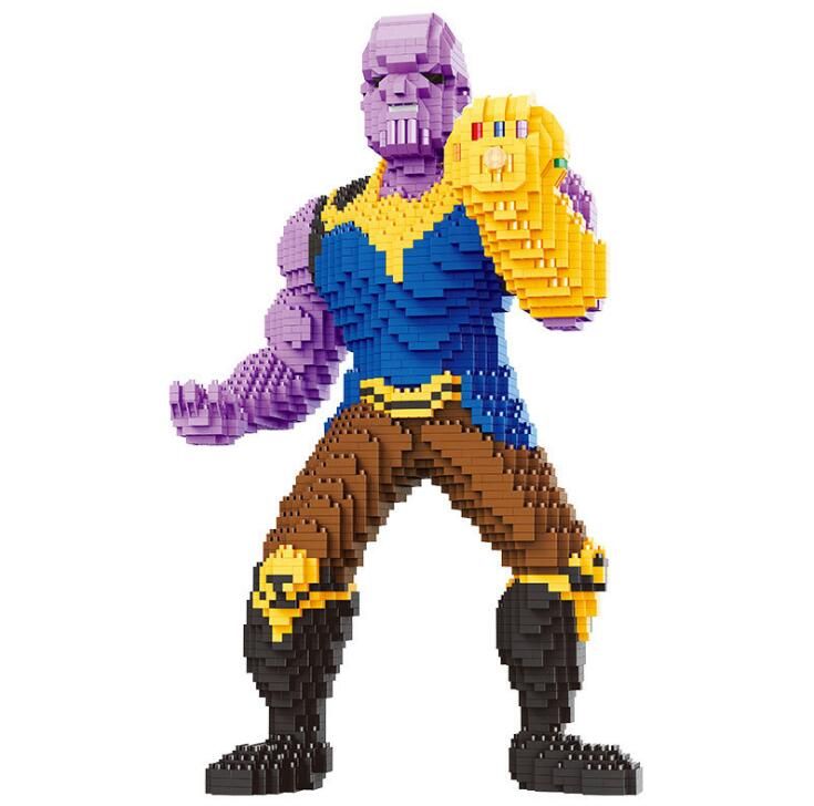 loz diamond blocks toy super heroes in 31 cm box parent child games