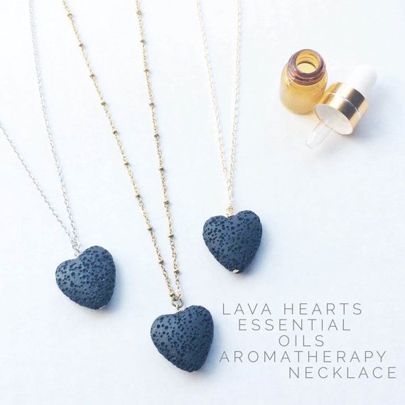 Bulk Lots 9colors Heart Lava Rock Bead Pendant Long Volcano Statement Necklaces Aromatherapy Essential Oil Diffuser Choker Women Men Jewelry