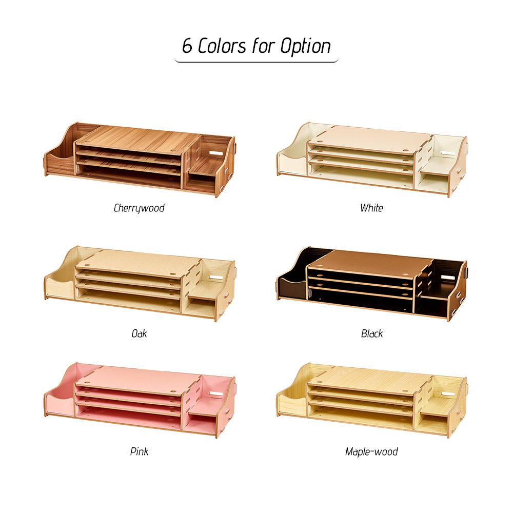 2018 Organizer Desk Large Size Monitor Riser Stand Wood 2018 Organizer Desk Large Size Monitor Riser Stand Wood File Stationery Holder For Office Desks School Home From Olgar 48 43 Dhgate Com