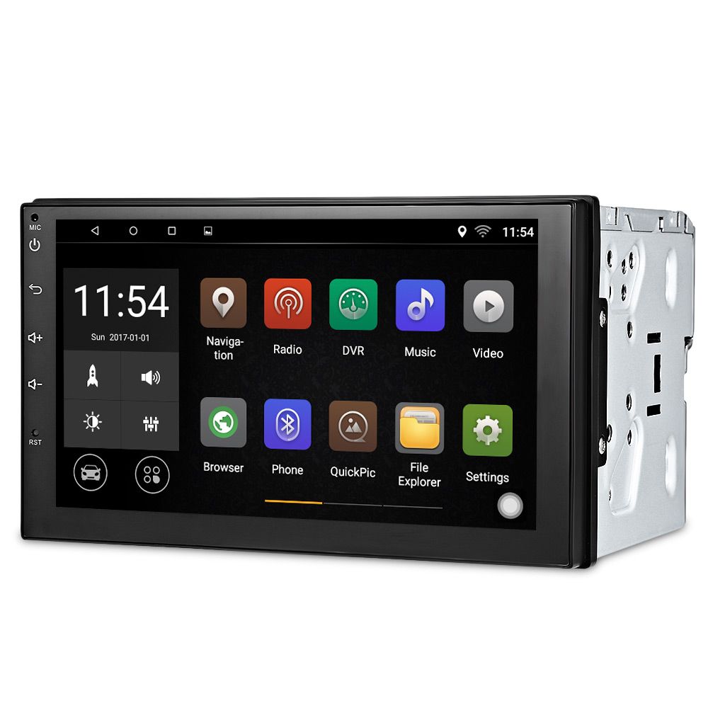 Universal Android GPS Navigation Car DVD Player 2 Din Bluetooth Touch