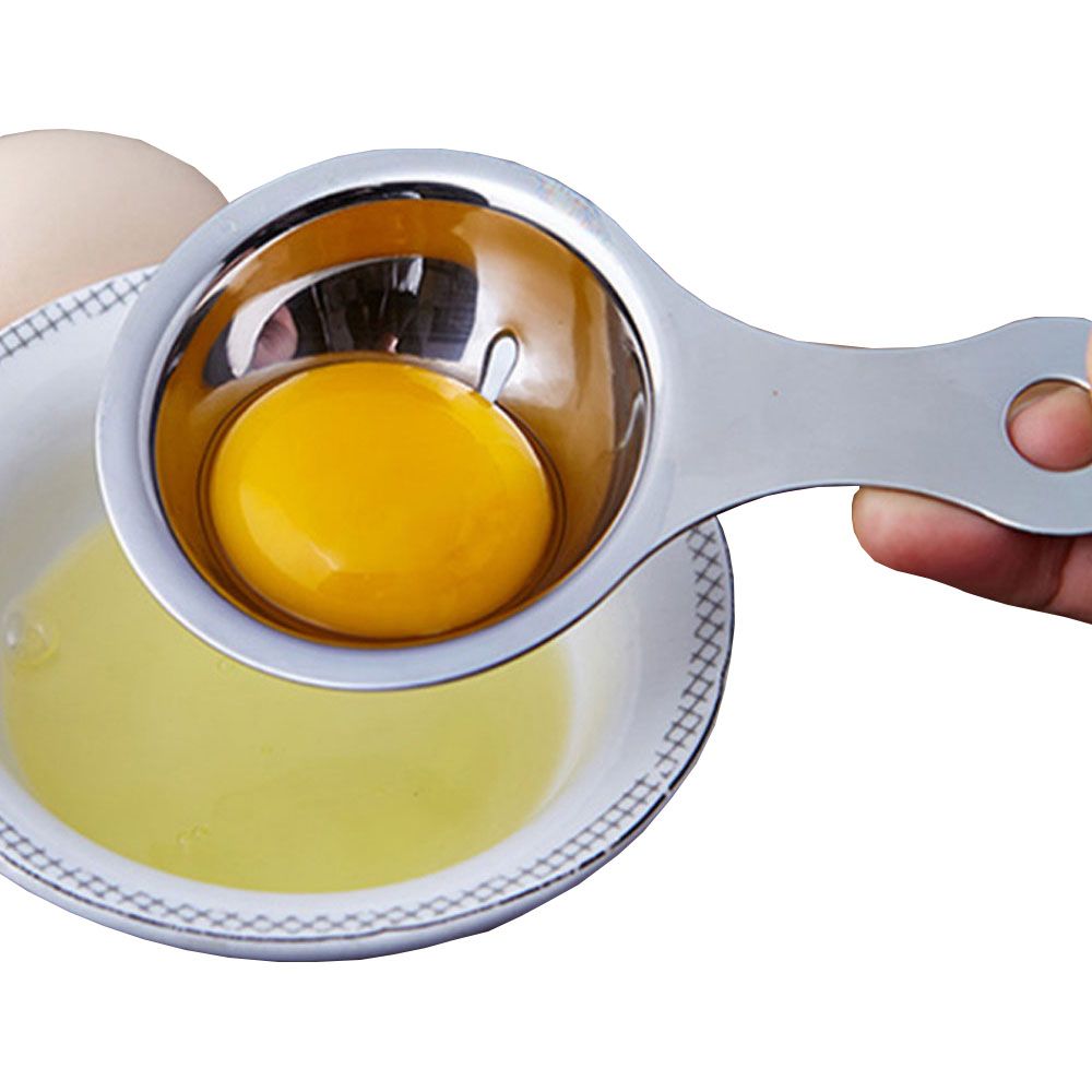2021 Stainless Steel Egg Separator Egg White Separator Eggs Yolk Filter