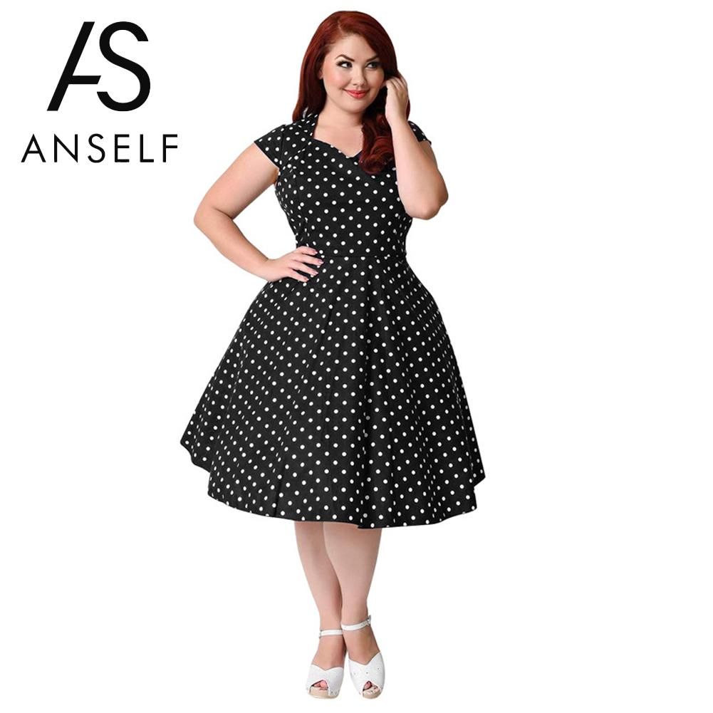 50s Swing Dress Plus Size