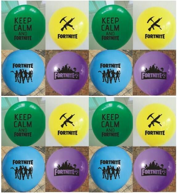 compre globo de fortnite globos de latex de fortnit!   e globos suministros para fiestas de cumpleanos juguetes para ninos regalos decoraciones matrimoniales - fortnite decoracion cumpleanos