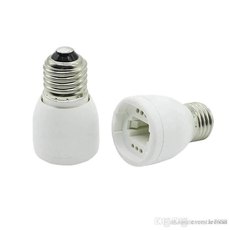 À Convertisseur Cfl Qualité E27 Haute Halogène Lampe G24 Socket Base Adaptateur Led Ampoule Matériel Ignifuge TKJ1Fcl3