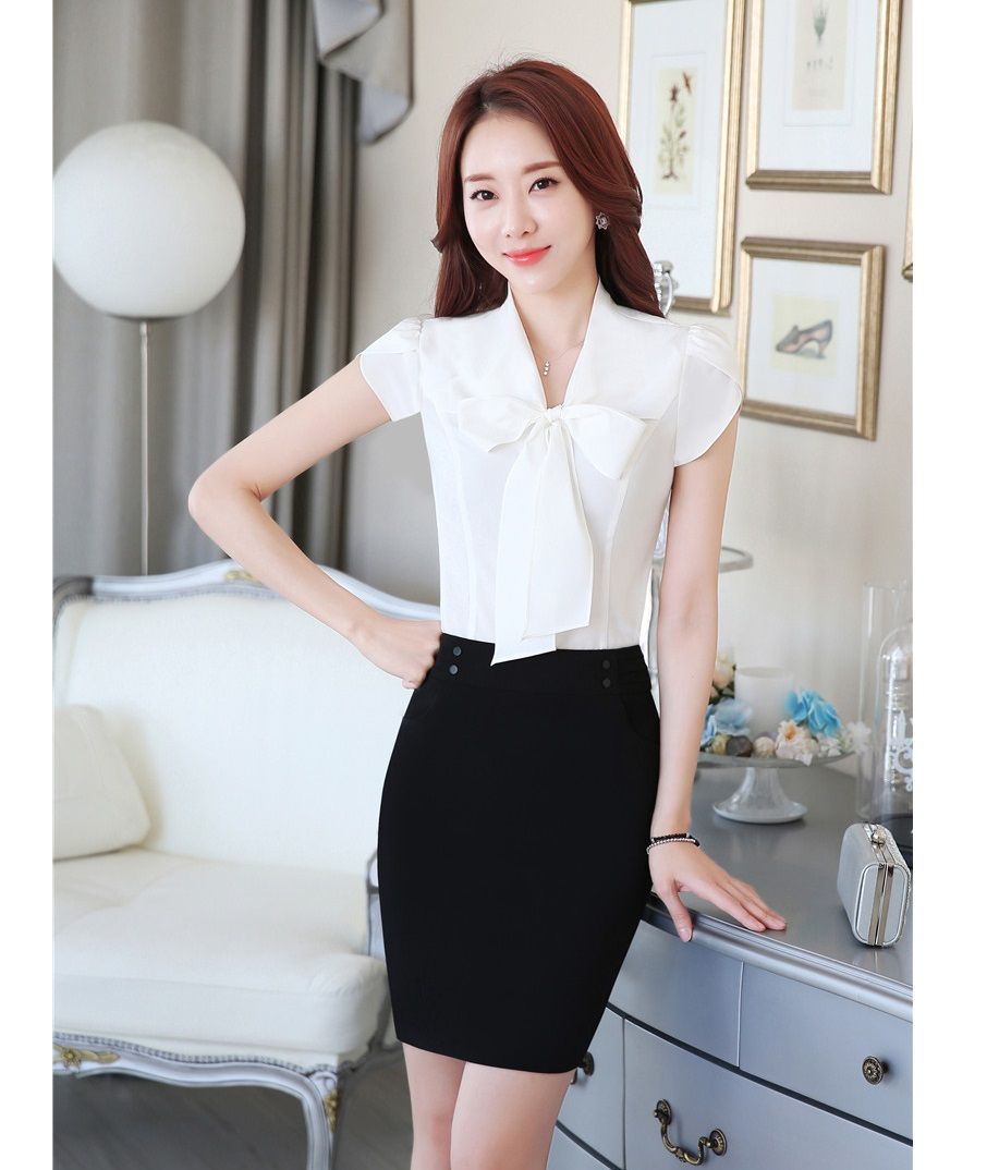 online cheap summer fashion office uniform designs women business
