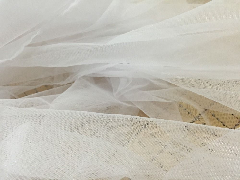 2019 2018 Hard Mesh Tulle Net Wedding Fabric For DIY Pettiskirt Tutu