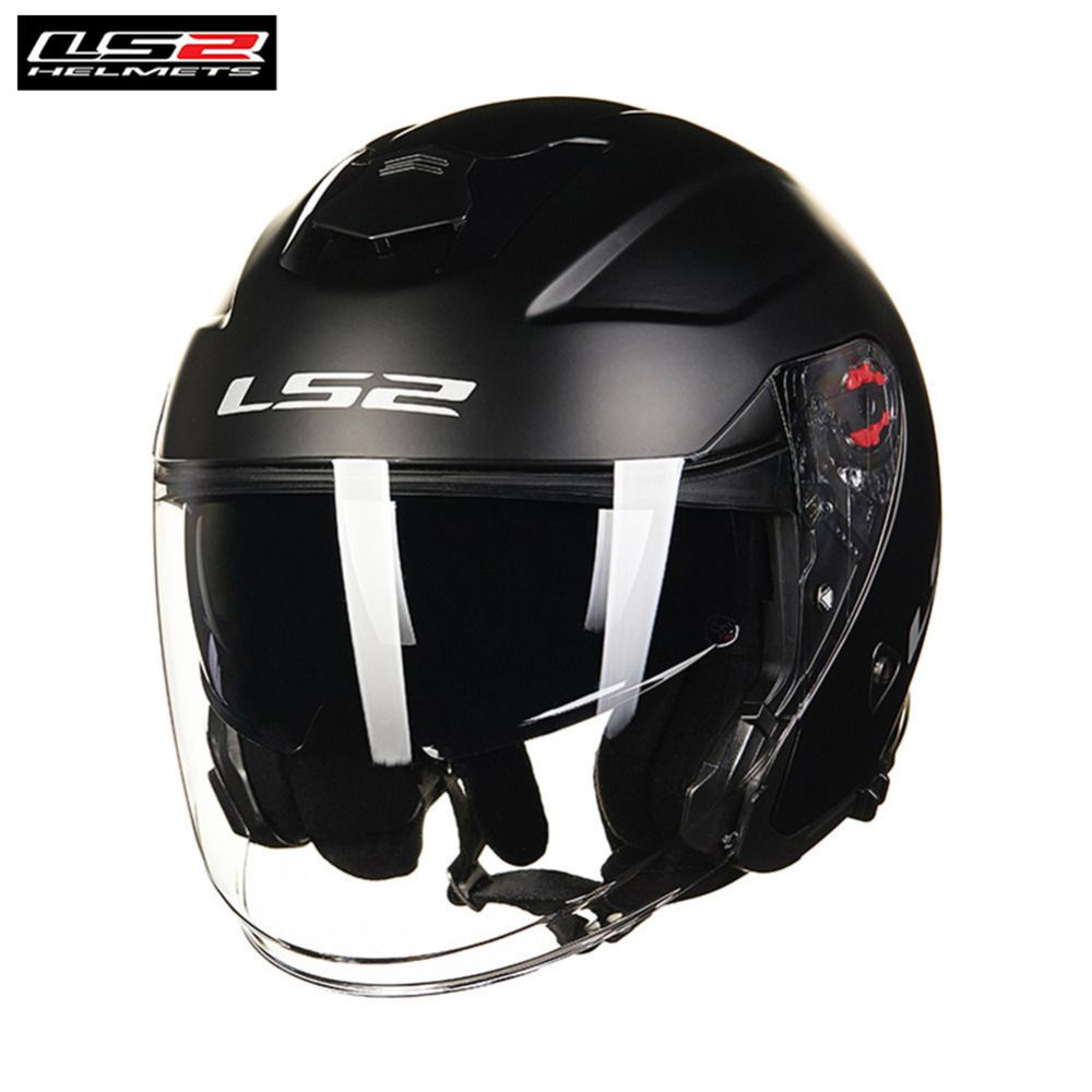 Ls2 Infinity Motorcycle Helmet Jet Scooter Open Face Casque Casco