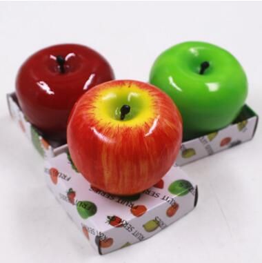 fruit candles apple shaped