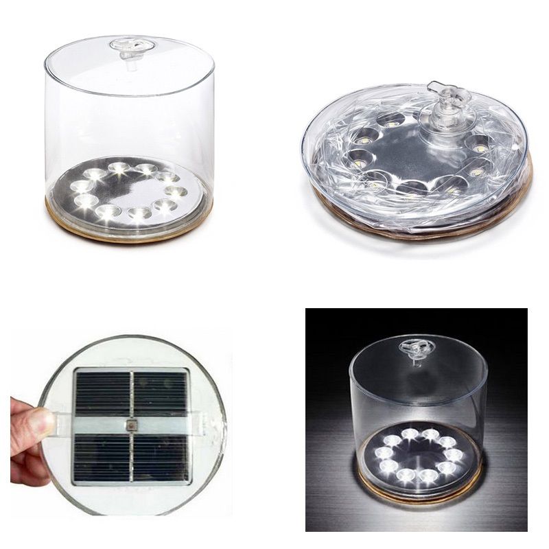 Solar Lantern Inflatable Solar Powerd Original Portable Waterproof Light Event Party Supplies For Outdoor Camping Lamp