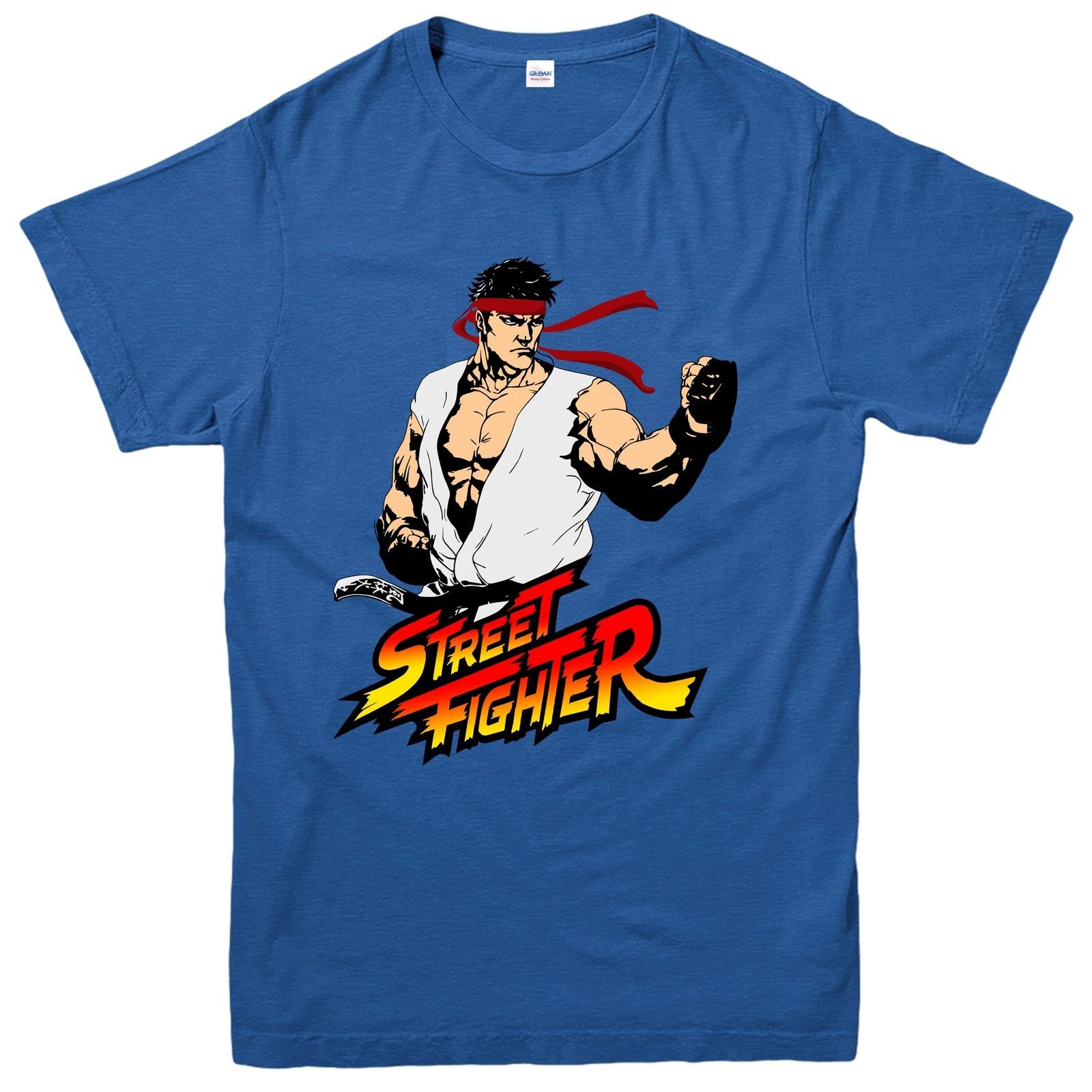 Ryu Street Fighter T Shirt, Fictional Super Fighter Video Game Tee Top ...