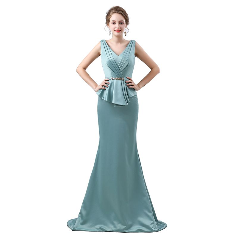 compre más el tamaño verde 2019 vestidos para madre de la novia