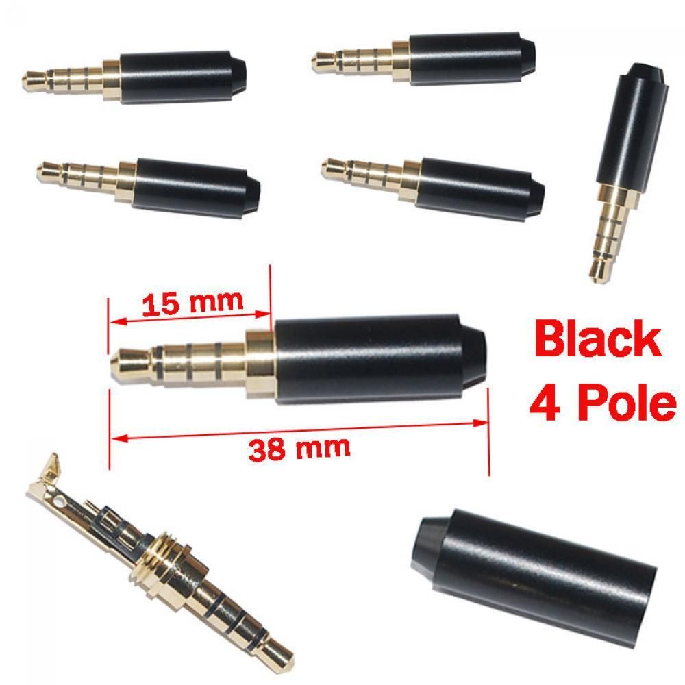 Case Metal Male Jack Plug Audio Soldering Cover Repair ... wiring 1 4 quot male jack 